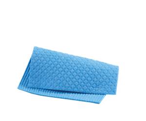 Pannospugna Aquos - 18 x 20 cm - azzurro - pack 10 pezzi - Perfetto - 0231A - 8000957023116 - DMwebShop - 1