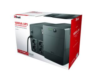 Gruppi di continuita' Paxxon 1000VA UPS - 4 porte - Trust - 23504 - 8713439235043 - DMwebShop - 2