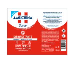 Spray amuchina disinfettante per ambienti oggetti e tessuti - 400 ml - Amuchina Professional - 419800 - 8000036025376 - DMwebShop - 1