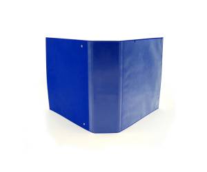 Raccoglitore personalizzabile KingShow - 4 anelli a D 65 mm - dorso 8 cm - 22 x 30 cm - blu - Starline - 1410214 BLEU - 8025133037831 - DMwebShop - 1