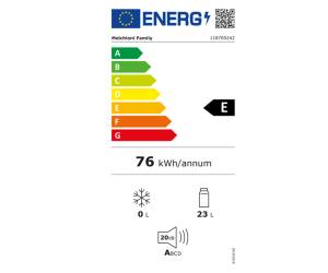Frigobar termoelettrico Iceberg Glass 24 porta in vetro 38 x 38 x 47,5 cm - 19815 - 1