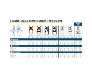 Kit anticaduta di primo livello ELARA190V per ponteggiatori taglia S M L - 19560 - 1