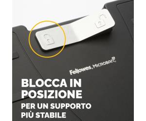 Poggiapiedi regolabile con sistema antibatterico Microban - 19027 - 4