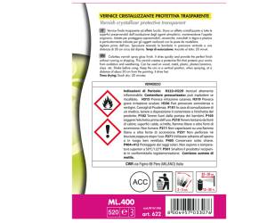 Vernice spray - trasparente - effetto laccato e ceramico - 400 ml - Deco - 622 - 8004957033076 - DMwebShop - 1