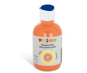 Tempera brillante fluorescente 300 ml colori fluo assortiti box 6 colori - 18850 - 4