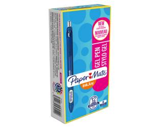 Penna a sfera a scatto Inkjoy Gel punta 0,7 mm blu - 18158 - 1