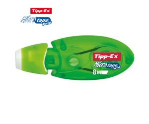 Correttore a nastro Micro Tape Twist 5 mm x 8 mt colori assortiti Tipp Ex box 10 pezzi - 18736 - 4