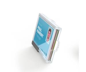 Portabadge PushBox Duo 2 tessere inseribili 5,4 x 8,7 cm - 18960 - 3