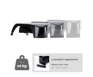 Supporto monitor plus - vaschetta e scomparti - Fellowes - 8020801. - 43859552665 - DMwebShop - 2