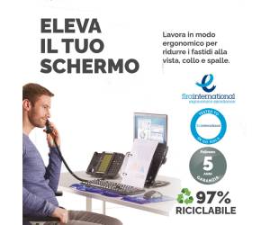 Supporto notebook Professional Series hub USB leggio - 19004 - 2