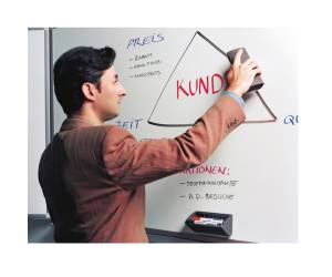 Porta marcatori e cancellino magnetici Board assistant magnetici - 18675 - 2