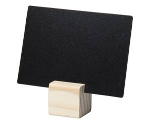 Supporti wood per targhette 6 targhette incluse set 12 pezzi - 18681 - 1