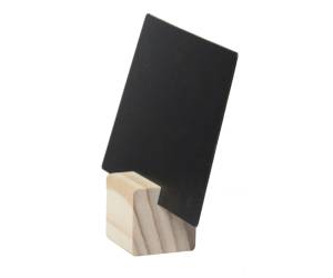 Supporti wood per targhette 6 targhette incluse set 12 pezzi - 18681 - 2