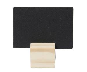 Supporti wood per targhette 6 targhette incluse set 12 pezzi - 18681 - 3