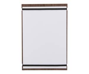 PortaMenu Tablet con elastici 32 x 22 cm legno di noce - 18683 - 1