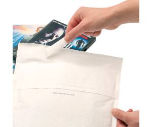 Busta imbottita Mail Lite Round Trip andata ritorno diametro 18 x 26 cm - 18327 - 1