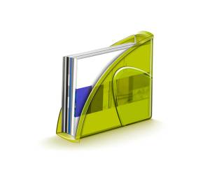 Portariviste 674 H 27 x 8,5 x 31 cm bamboo green - 18378 - 1