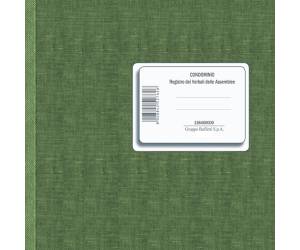 Registro verbali assemblee condominiali - 80 pagine - 31 x 24,5 cm - Data Ufficio - DU136400000 - 8008842594703 - DMwebShop - 1
