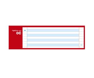 Ricambi didattici forati - A4 - 40 fogli carta 100 gr - 1 rigo - con margine - Blasetti - 7433 - 8007758274334 - DMwebShop - 1