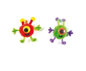 Occhi con iridi in movimento diametro 5 7 mm colori assortiti Deco 12615 - 21334 - 2