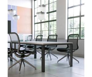 Poltrona direzionale Marilyn MYD4O - con braccioli inclusi - nero - Unisit - MYD4O/N - 8053470179334 - DMwebShop - 2