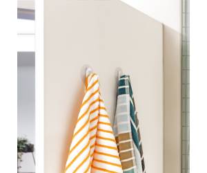 Gancio adesivo - mod.G - conf. 2 pezzi - Perfetto - 16950 - 8052474169501 - DMwebShop - 1