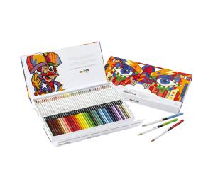 Matita colorata Color Pencil 4,0 mina 4 mm colori assortiti Plus - 22863 - 1