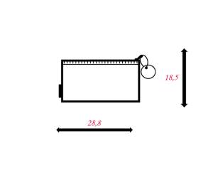 Busta con zip Bubble - 28,8 x 18,5 cm - EVA - colori pastello assortiti - conf. 5 pezzi - Sei Rota - P0432890 - 8000851810102 - DMwebShop - 1