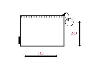 Busta con zip Bubble - 31,5 x 24,5 cm - EVA - colori pastello assortiti - conf. 5 pezzi - Sei Rota - P0433190 - 8000851810119 - DMwebShop - 1