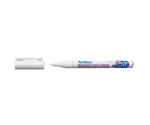Marcatore per tessuto - punta tonda - 1,2 mm - bianco - Artline - AEKC1BI - 4974052861567 - DMwebShop - 1