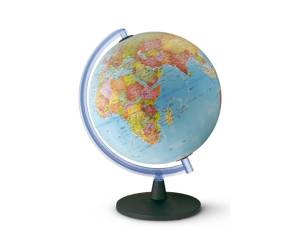 Globo geografico non Illuminato diametro 30 cm altezza 42 cm Tecnodidattica - 22772 - 1
