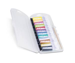 Tempera in tubetto 12 ml fluo metal scatola 12 pezzi - 22499 - 1