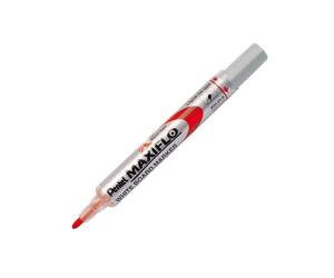 Marcatori Maxiflo + cancellino - punta conica 4 mm - colori assortiti - set 4 + 1 pezzi - Pentel - MWL5S-4N - 5902894013409 - DMwebShop - 1