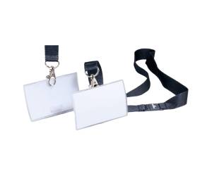 Portanome con cordoncino - 6 x 9 cm - conf. 5 pezzi - Durable - 8600-01 - 4005546801506 - DMwebShop - 2