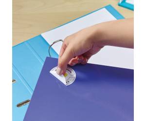 Etichette adesive tonde L4850 in carta rimovibili diametro 25 mm 48 etichette per foglio 25 fogli bianco Avery L4850REV - 22000 - 3