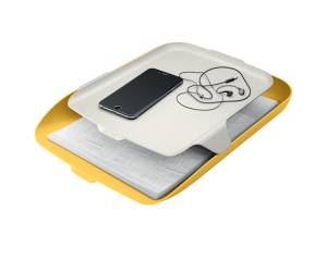Vaschetta portacorrispondenza con vassoio organizer Cosy - giallo - Leitz - 52590019 - 4002432124817 - DMwebShop - 2