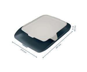 Vaschetta portacorrispondenza con vassoio organizer Cosy - blu - Leitz - 52590089 - 4002432124831 - DMwebShop - 1