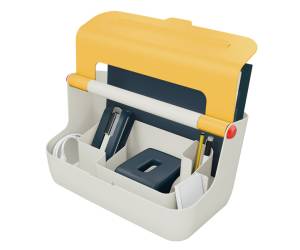 Cassetta portaoggetti con maniglia Cosy - giallo - Leitz - 61250019 - 4002432126194 - DMwebShop - 1