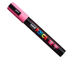 Marcatore Uni Posca PC5M - con coperchio verde - punta media - colori assortiti - gift box 18 pezzi - Uni Mitsubishi - M 84008578 - 8059484008578 - DMwebShop - 17