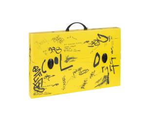 Valigetta polionda Smart 36,5 x 56,5 cm dorso 5,5 cm fantasie assortite - 23185 - 3