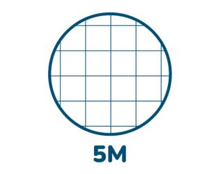 Maxiquaderno Colours A4,5 mm 42 fogli 80 gr - 22374 - 1