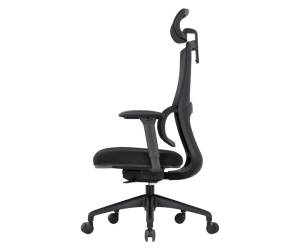 Poltrona semidirezionale Balance - in rete - nero - Unisit - CH3255 - 8059513462111 - DMwebShop - 1