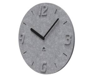 Orologio da parete effetto 3D diametro 30 cm PET grigio Alba HORPET G - 24187 - 1