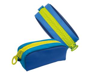 Taschetta Zippy Colors - 22 x 10 x 8 cm - PU - colori assortiti - conf. 12 pezzi - Lebez - 81529 - 8007509121429 - DMwebShop - 2