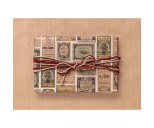 Carta regalo - kraft - Natura - 70 x 100 cm - scatola 100 fogli - Rex Sadoch - N4400GEN - 8006715220841 - DMwebShop - 1