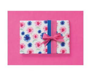 Carta regalo - raso - Fiori - 70 x 100 cm - scatola 100 fogli - Rex Sadoch - R4403GEN - 8006715132106 - DMwebShop - 1