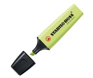 Evidenziatori Boss Pastel - punta a scalpello - colori assortiti - astuccio 8 pezzi - Stabilo - 70/8-3 - 4006381558204 - DMwebShop - 5