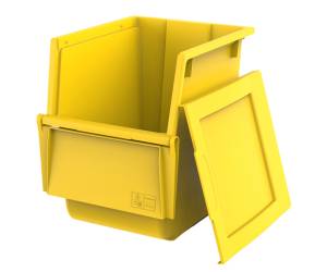 Contenitore Ecobin 25 - 25 lt - giallo - Terry - 1003027 - 8005646030277 - DMwebShop - 2