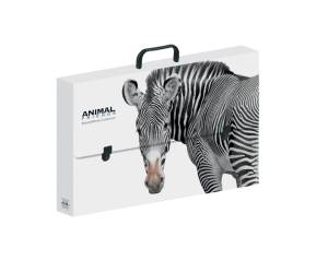 Valigetta polionda Animal Friends 28 x 38 cm dorso 5 cm fantasie assortite - 25439 - 1