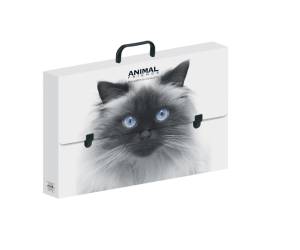 Valigetta polionda Animal Friends 28 x 38 cm dorso 5 cm fantasie assortite - 25439 - 2
